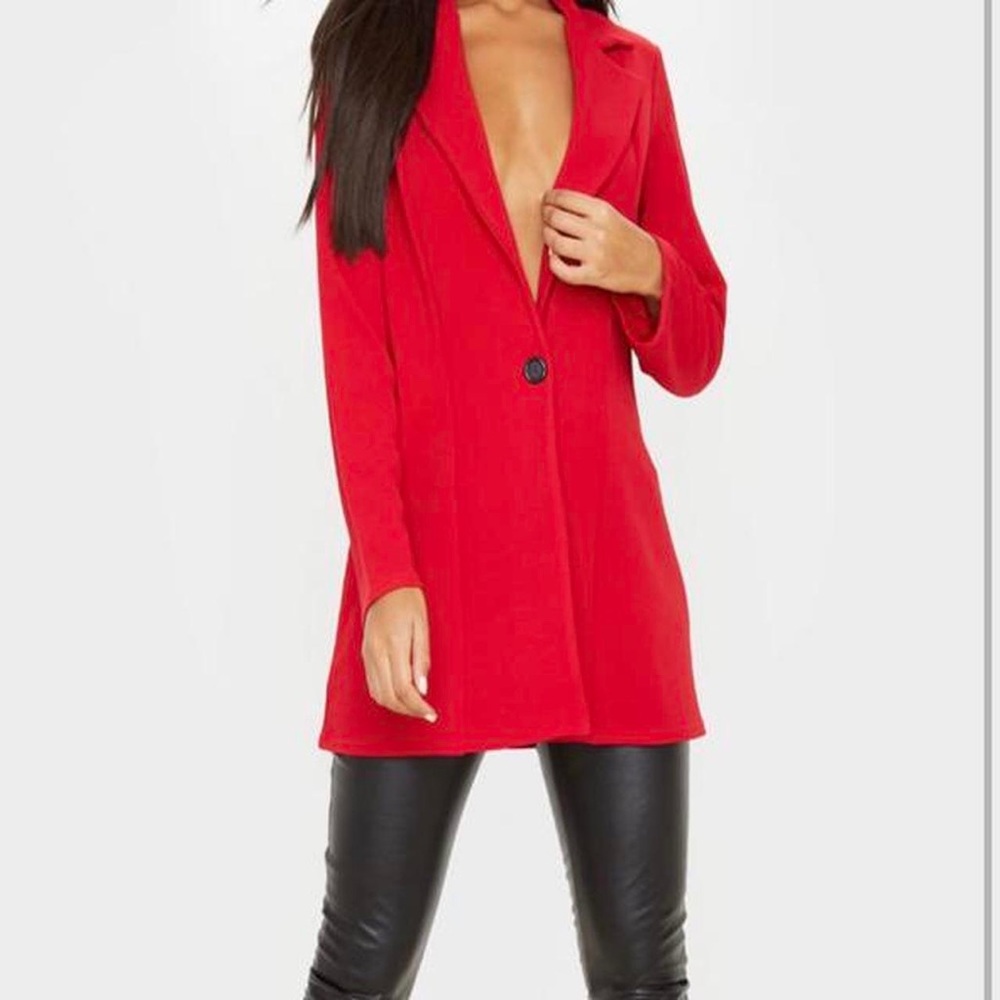 PrettyLittleThing Oversized Boyfriend Blazer